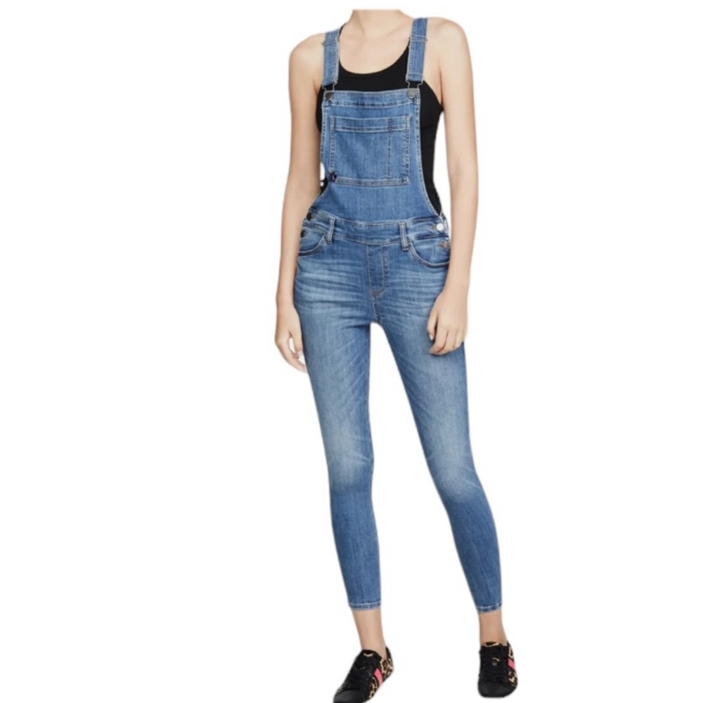DL 1961 Blue Denim Barrow Florence Overall L